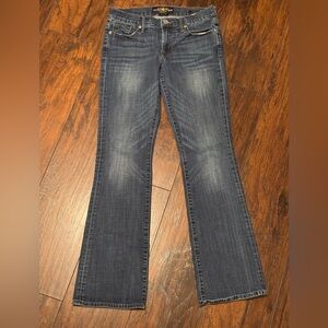 Lucky Brand Jeans Sweet N Low Bootcut Y2K Womens Size 2/26 (measures 28) 90's